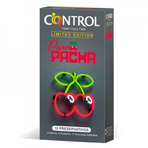 Caja de 10 preservativos de control y pacha